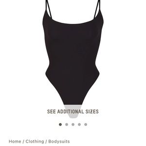 SKIMS FITS EVERYBODY CAMI BODYSUIT SOLD OUT NWOT 4X